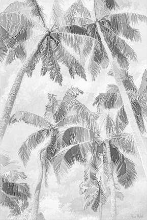 Framed Swaying Palms IV Print