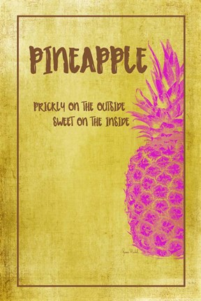 Framed Prickly &amp; Sweet Print