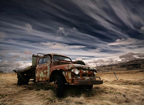 Framed Corrosion Print