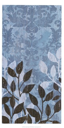 Framed Garden Damask II Print