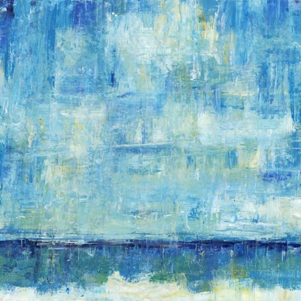 Framed Water Reflections VI Print