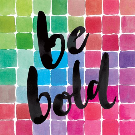 Framed Color Quotes I Print