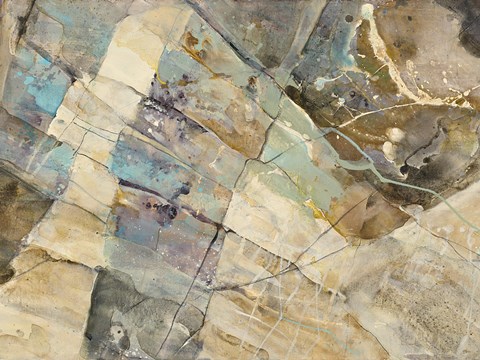 Framed Rock IV Print