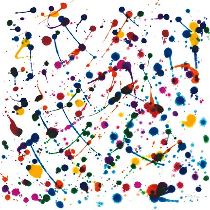 Framed Party Lights Print