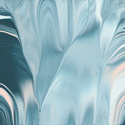 Framed Flowing Water II Print