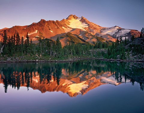 Framed Mount Jefferson Print