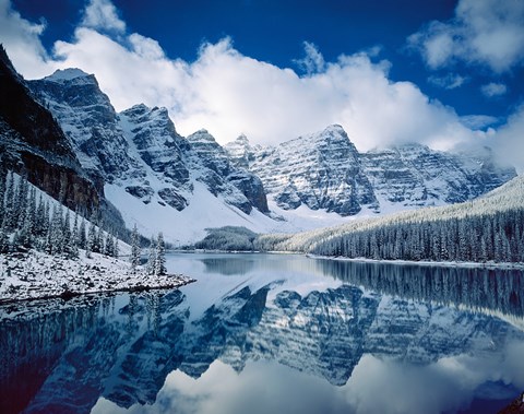 Framed Moraine Lake Print