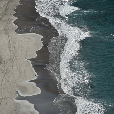 Framed Running Waves Print