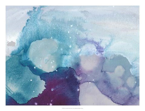 Framed Ice Crystals II Print