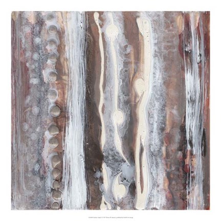 Framed Surface Study I Print