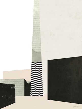 Framed Edge of Town I Print