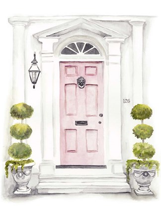 Framed Warm Welcome I Print