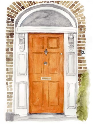 Framed Warm Welcome III Print