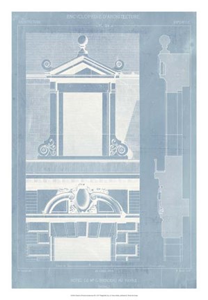 Framed Details of French Architecture III Print