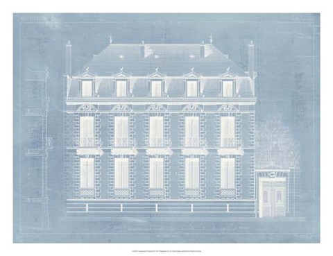 Framed Architecture Francaise II Print