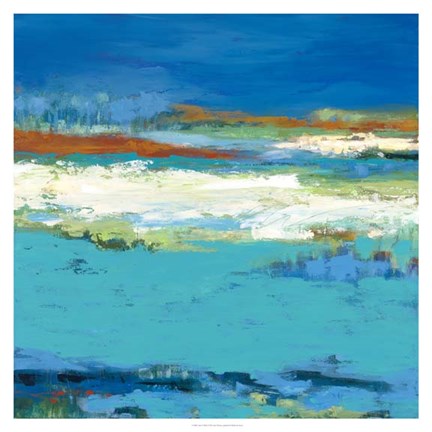 Framed Aisle of White Print