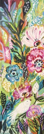 Framed Soulful Birds I Print