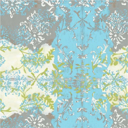 Framed Decorative Overlay II Print