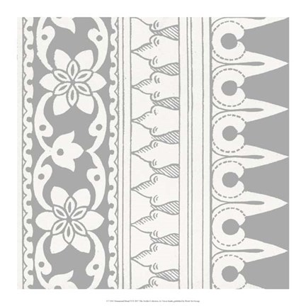 Framed Ornamental Detail VI Print