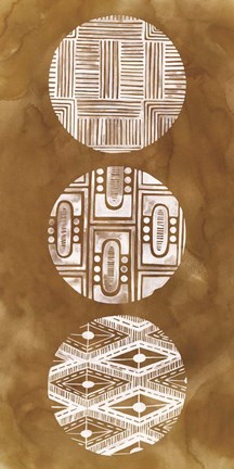 Framed Tribal Pattern II Print