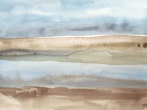 Framed Plein Air Riverscape II Print