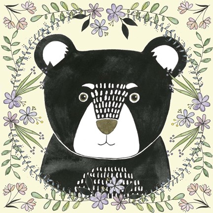 Framed Wild Child IV Print