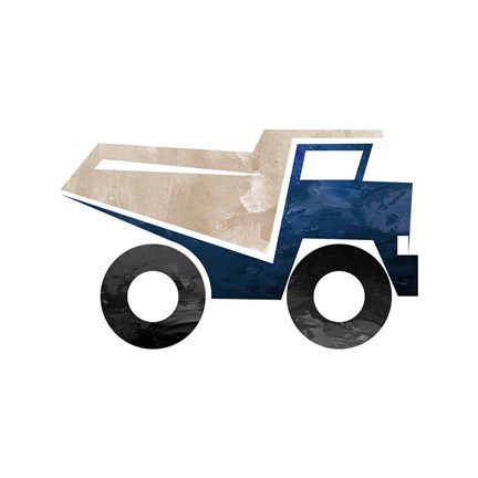 Framed Truck With Paint Texture - Part I Print