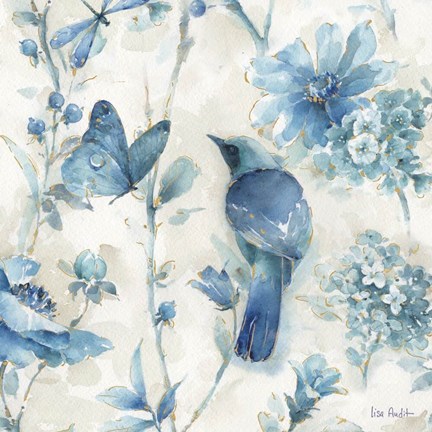 Framed Indigold XII Print