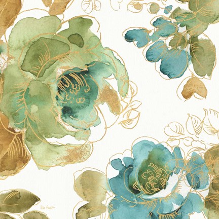 Framed My Greenhouse Roses II Print