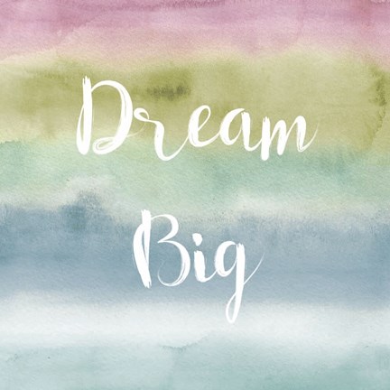 Framed Rainbow Seeds Painted Pattern XIV Cool Dream Print