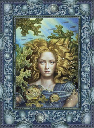 Framed Mermaid Print