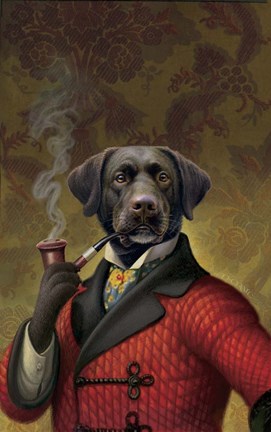 Framed Red Beret Print