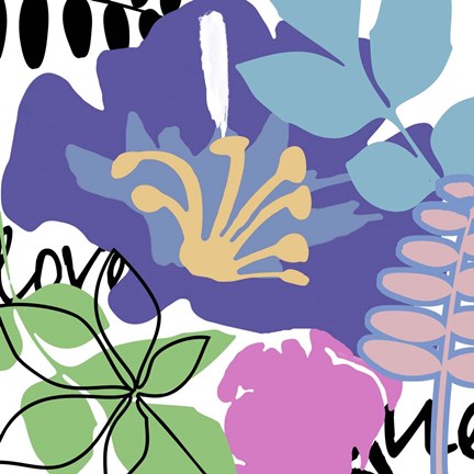 Framed French Poodle II Print