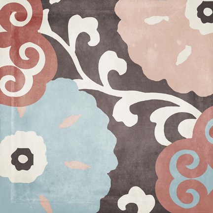 Framed Umbrella Skies II Print