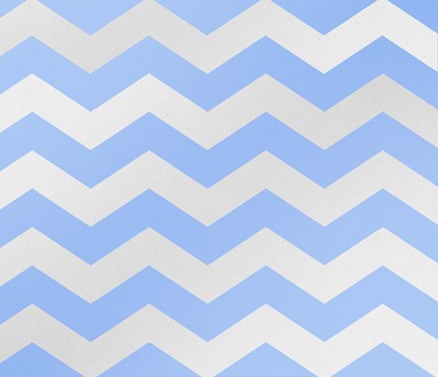 Framed Xmas Chevron 3 Print