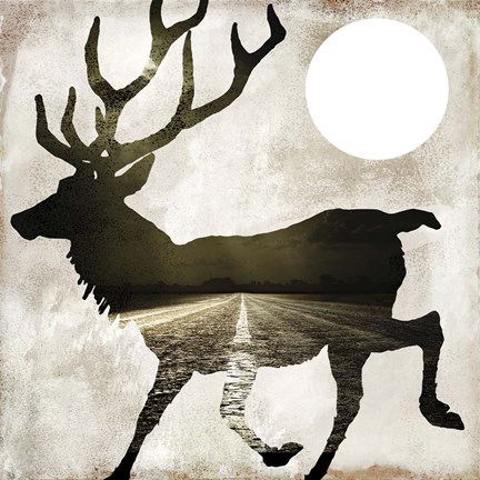 Framed Going Wild I Print