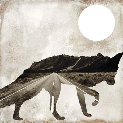 Framed Going Wild II Print