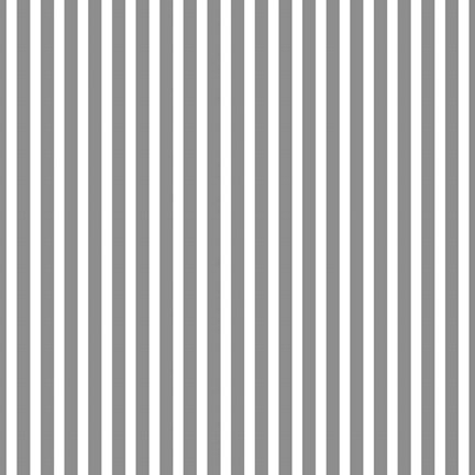 Framed Grey Stripes Print