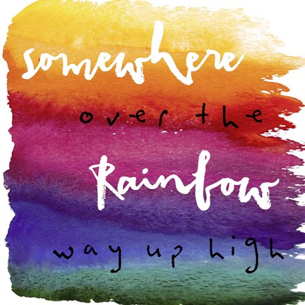 Framed Somewhere Print