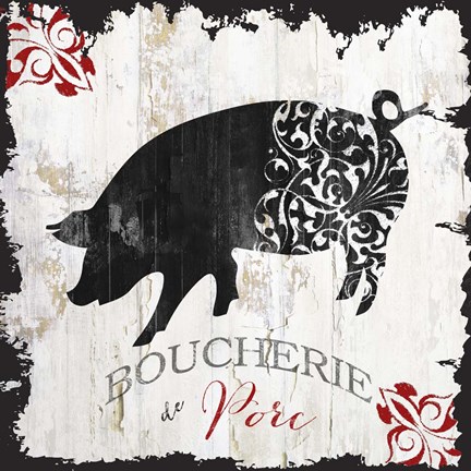 Framed Ferme IV Print