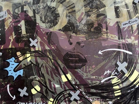 Framed Sometimes Free Print