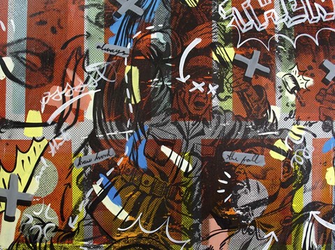 Framed Then The Fall Print