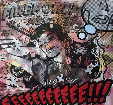 Framed Firepower Assault Print