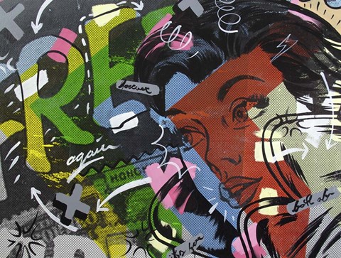 Framed Free Again Print