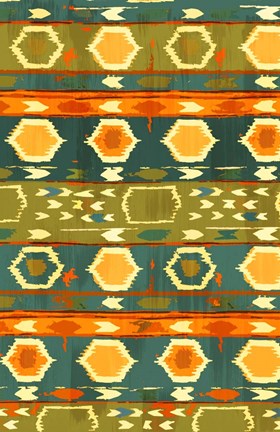 Framed Southwest Design II Print