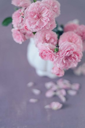 Framed Soft Petals Print