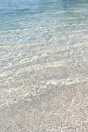 Framed Crystal Clear Waters Print