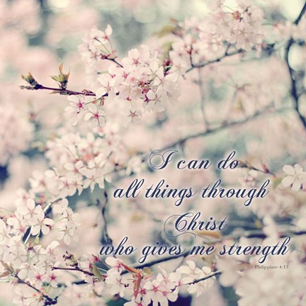 Framed Do All Things With Christ Print