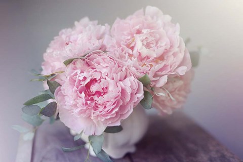 Framed Bouquet of Blooms Print