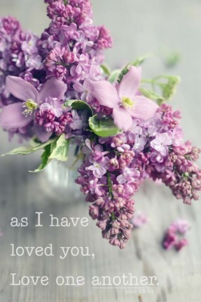 Framed Love One Another Print